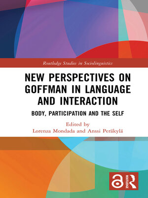 cover image of New Perspectives on Goffman in Language and Interaction